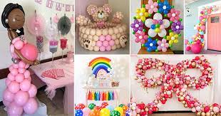 las 10 mejores ideas creativas de decoración con globos para fiestas de cumpleaños