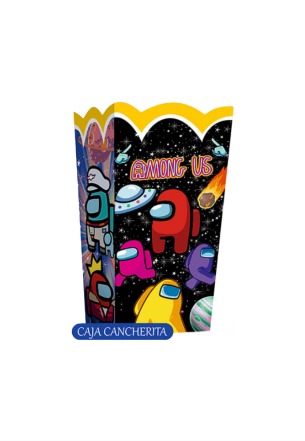 caja para cancha de among us