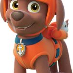 Zuma Paw Patrol Coloring Page