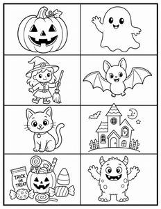 Free Printable Halloween Coloring Pages
