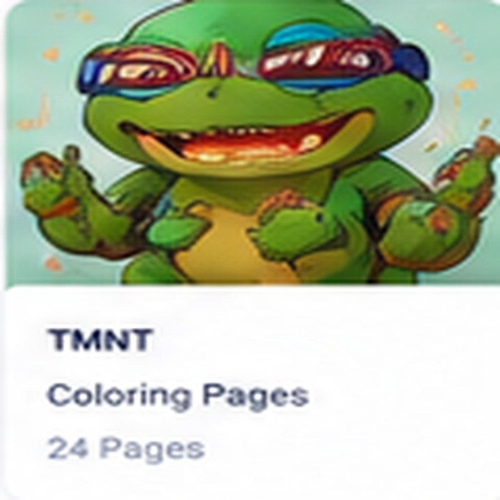 TMNT Coloring Pages Homepage Thumbnail
